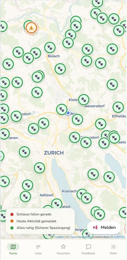 Schorsch App Screenshot